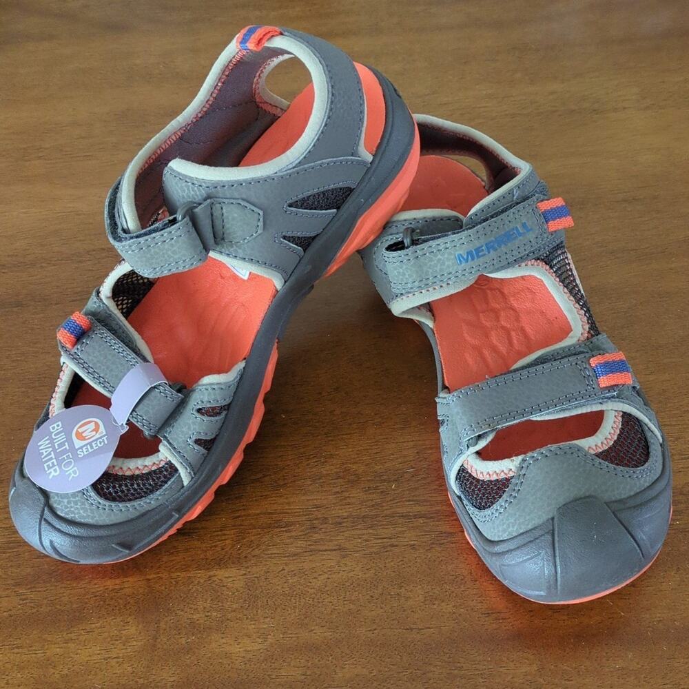 Merrell Hydro Rapid Leather Boys Water and hiking Sandals Shoes size 3M